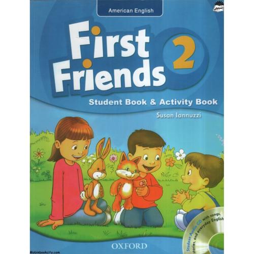 American First Friends 2 In One Volume SB+WB+CD