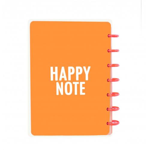 Happy note 201401D نارنجی(آبرنگ)