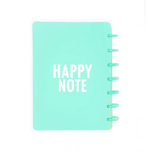 Happy note 201401D سبز آبی(آبرنگ)