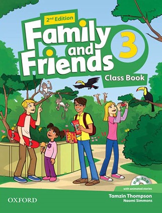 American Family and Friends 2nd 3 SB+WB+CD+DVD(OXFORD)