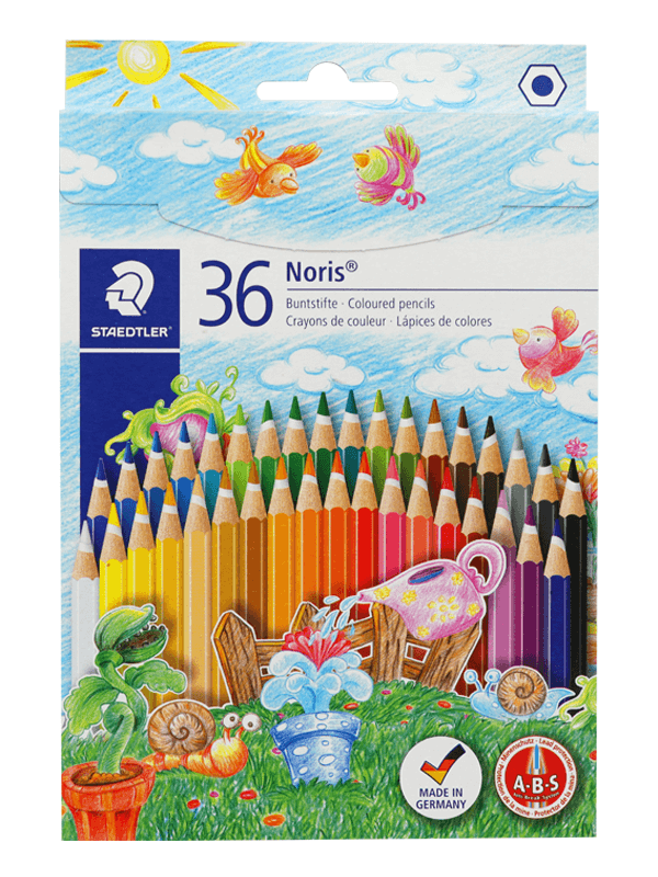 مداد رنگی 36 تایی مقوایی استدلر آلمانی Staedtler