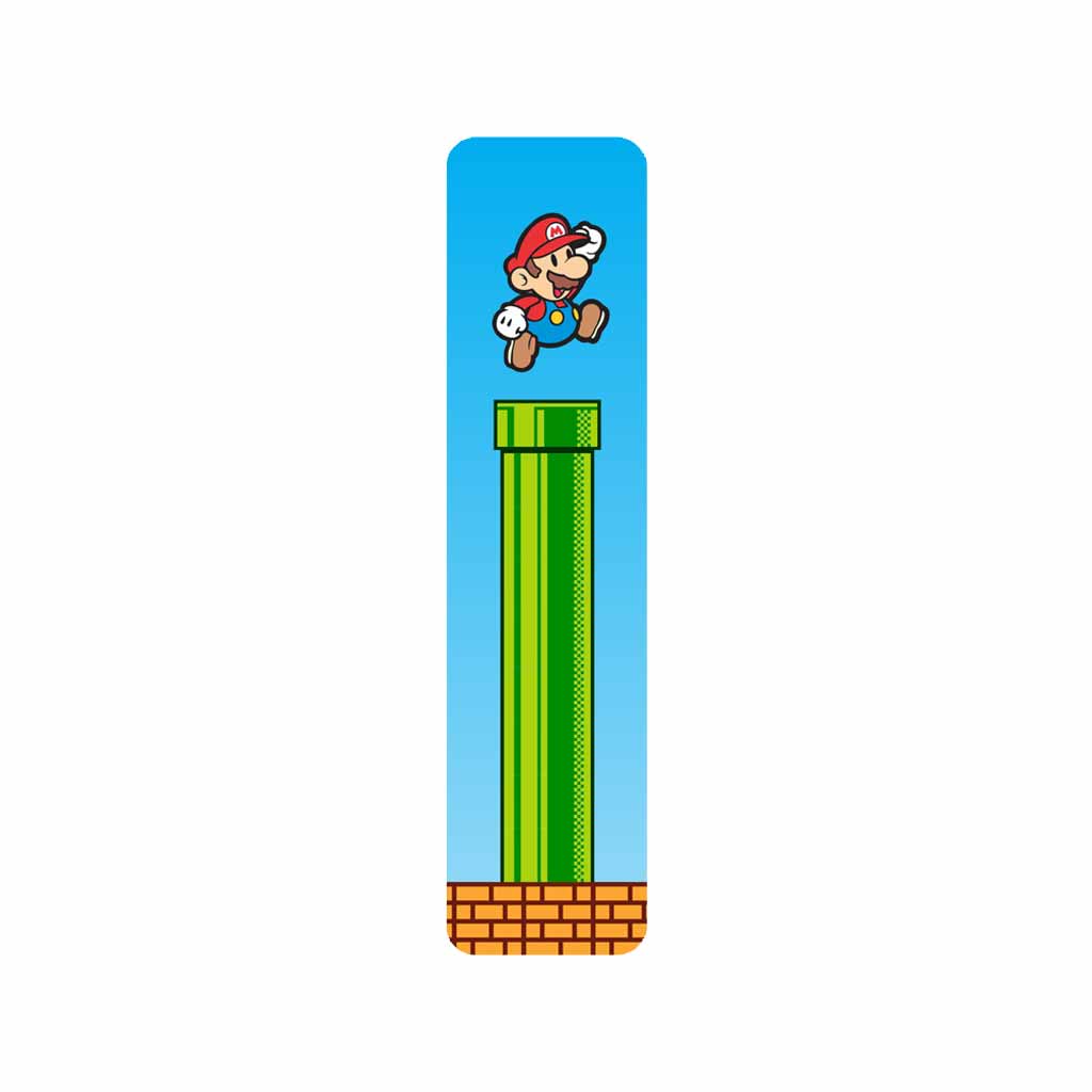 نشانک چوبی ویژه نشان کتاب دهه 60 طرح بازی ماریو