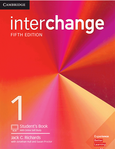 Interchange 1 Fifth Edition گلاسه رحلی(Cambridge)