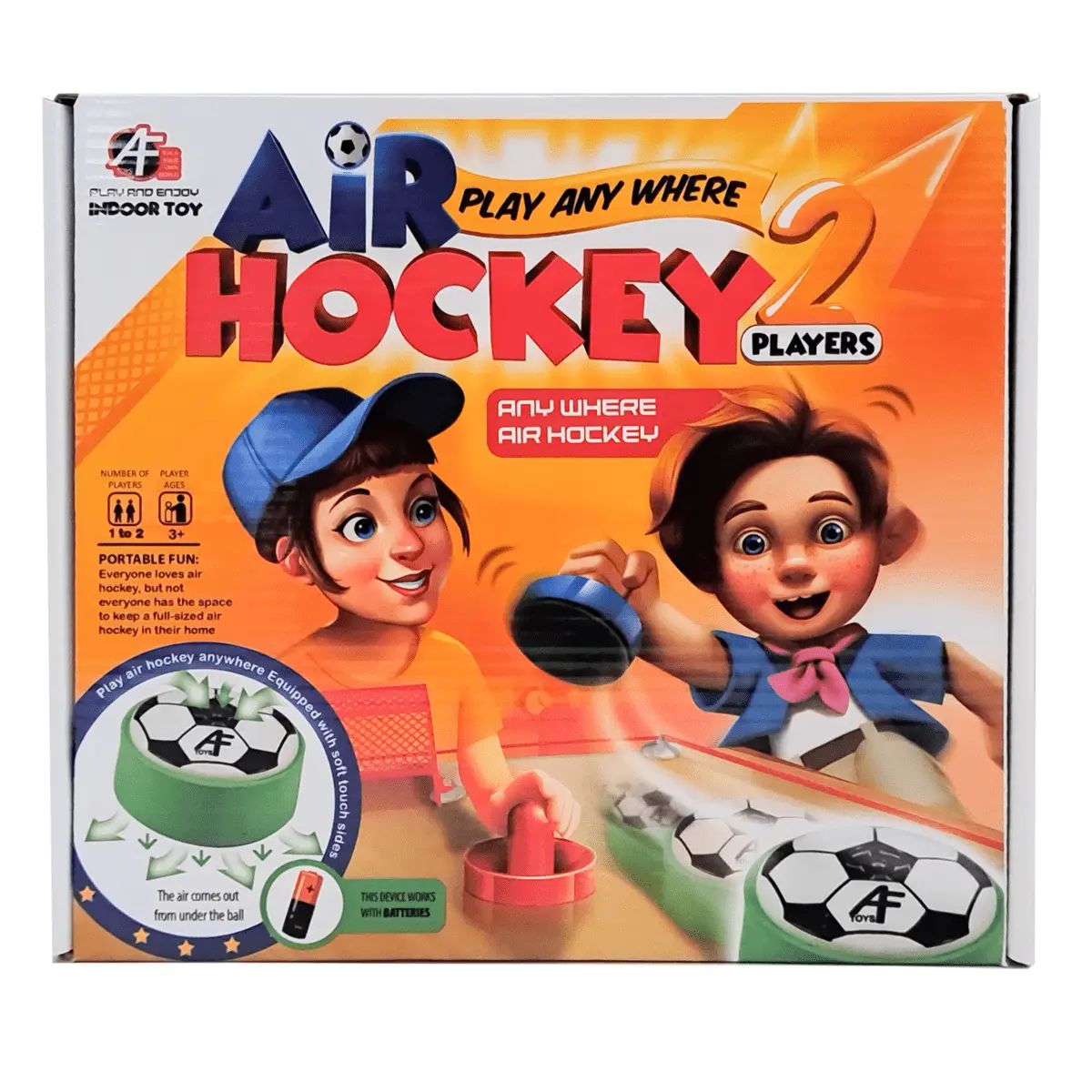 بازی فکری ایر هاکیair hockey 2 نفره(آرمان فردا)