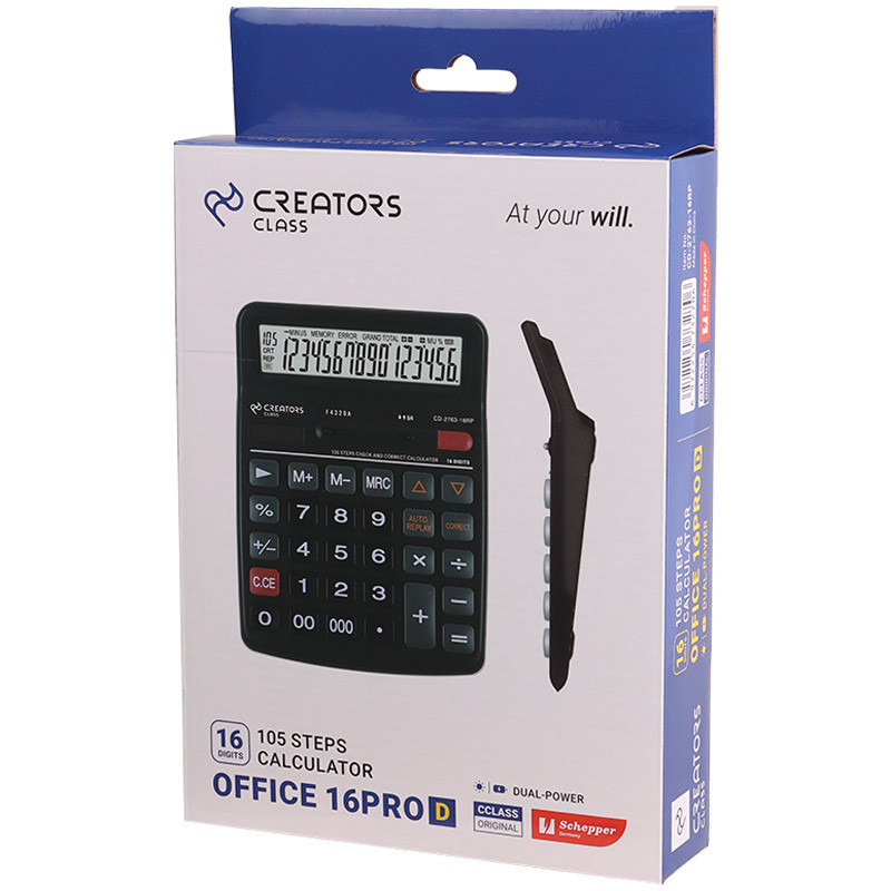 ماشین حساب OFFICE CD-2763-16PR(سی کلاس c.class)