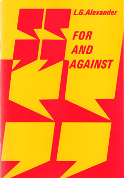 For And Against(Longman)