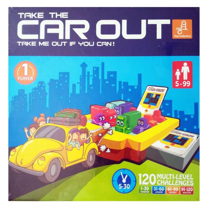 بازی فکری ماشین را بیرون بیاور take the car out(فکرانه)