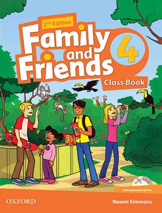 American Family and Friends 2nd 4 SB+WB+CD+DVD(OXFORD)