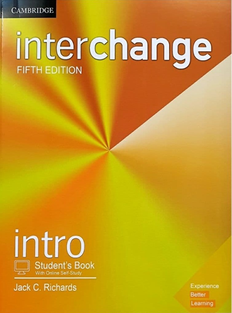 Interchange intro Fifth Edition گلاسه رحلی(Cambridge)