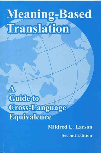 Meaning Based Translation(دانشگاه امریکا)