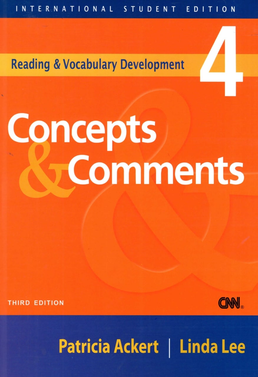 Reading and Vocabulary Development 4 Concepts and Comments 3rd Edition