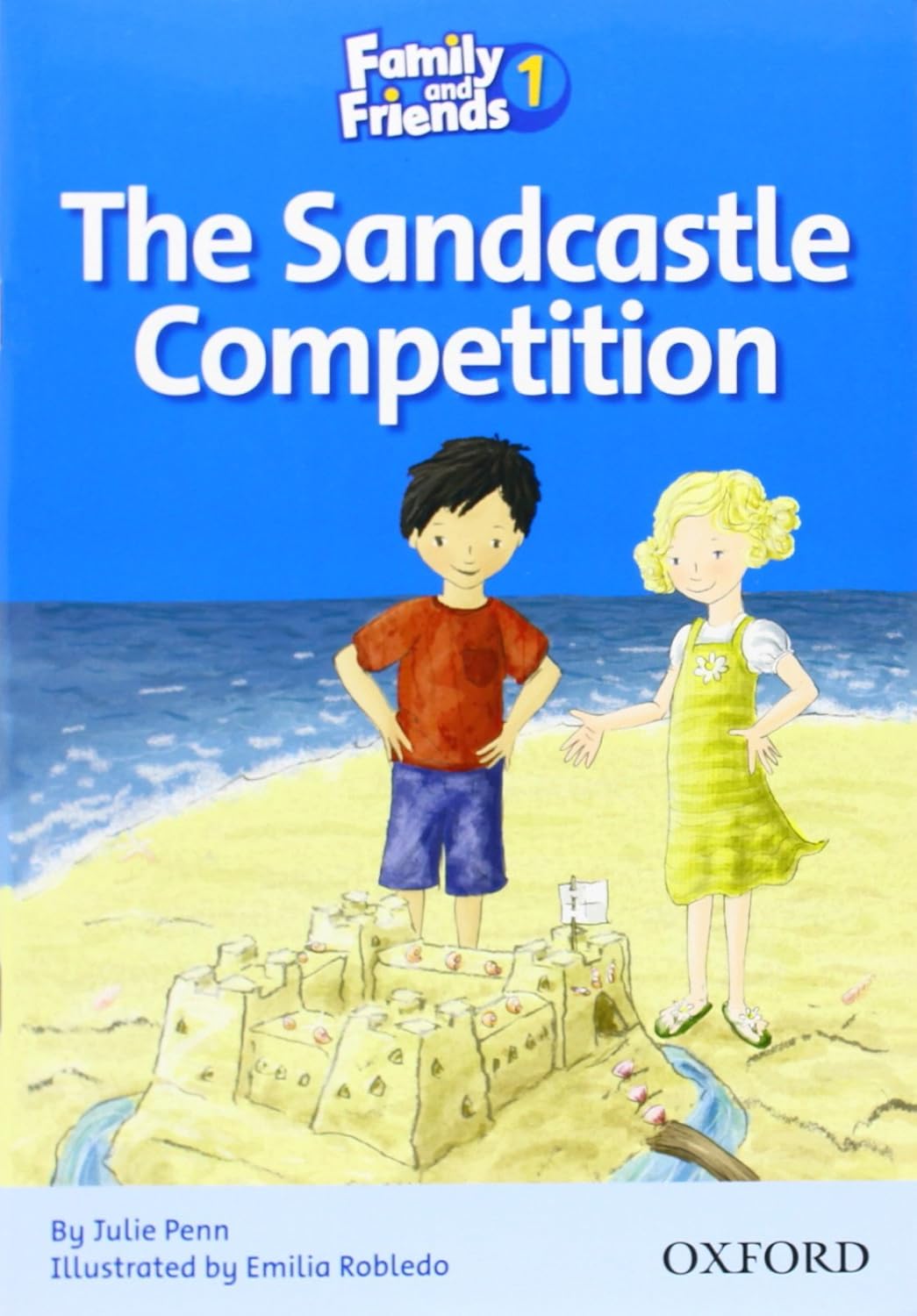 Family and Friends Readers 1 The Sandcastle Competition(OXFORD)